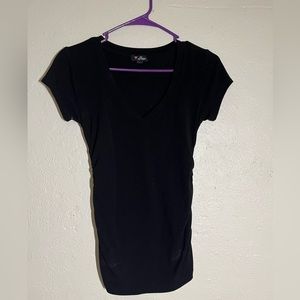 Guess black short‎ sleeve shirt women's size XS